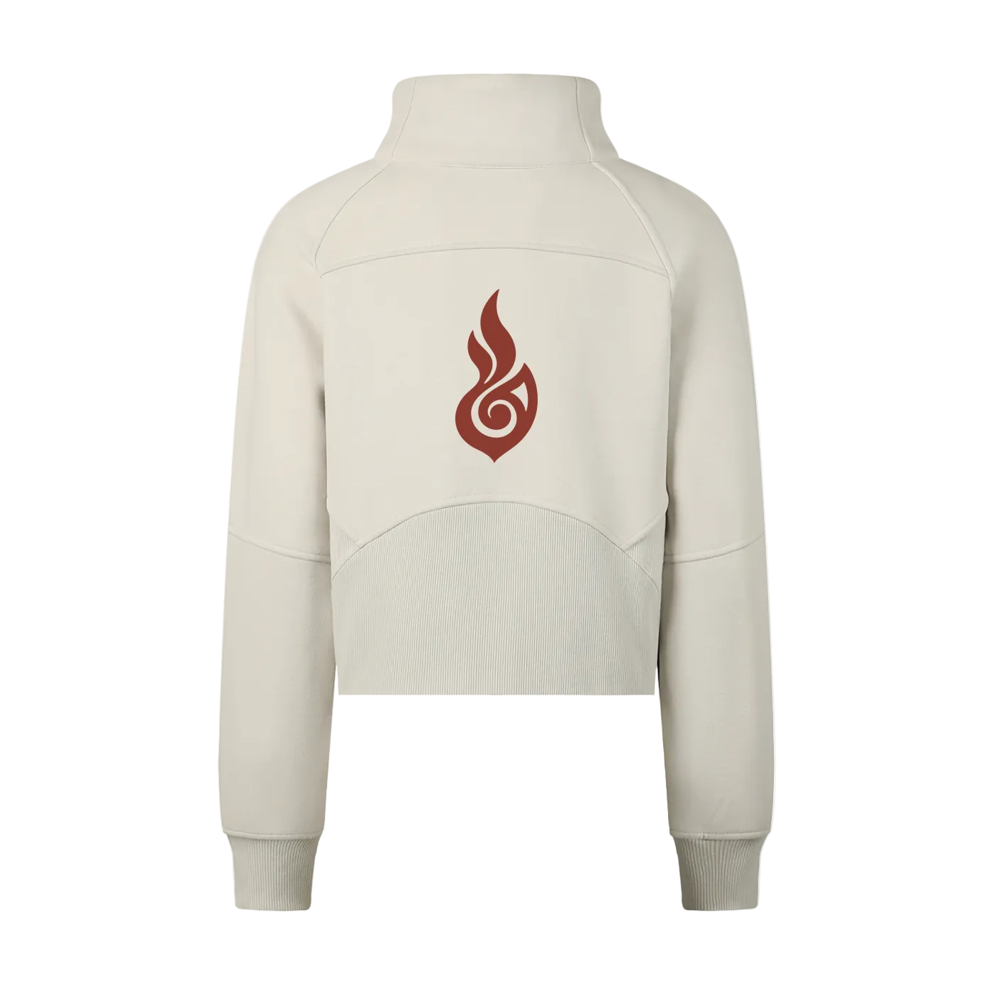 Ember Cropped Half-Zip Sweatshirt 🜂